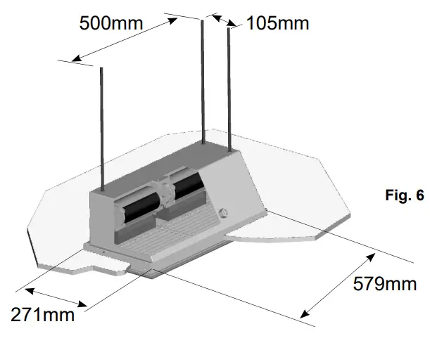 Dimplex AC3CN Recessed Ceiling Heater Over Door Heater - heater4