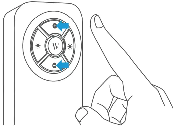 WASSERSTEIN Wireless Doorbell Chime - Adjusting the Volume