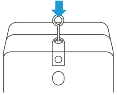 WASSERSTEIN Wireless Doorbell Chime - remove the back