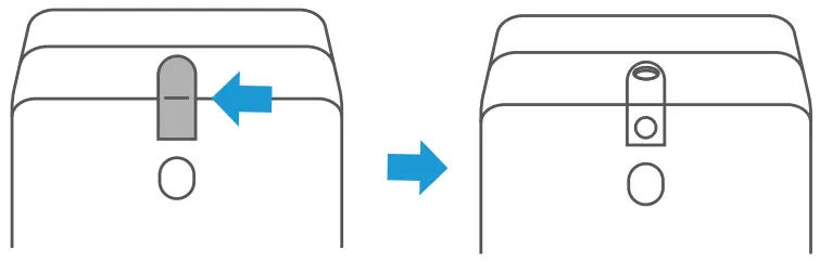 WASSERSTEIN Wireless Doorbell Chime - silicone stopper