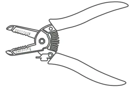 WASSERSTEIN Wireless Doorbell Chime - stripping tool