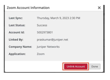 Mist Zoom Integration Application - fig 11