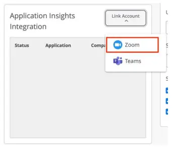 Mist Zoom Integration Application - fig 2