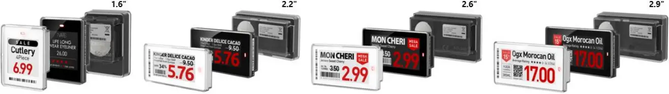 SOLUM EL029F4WRC Electronic Shelf Labels