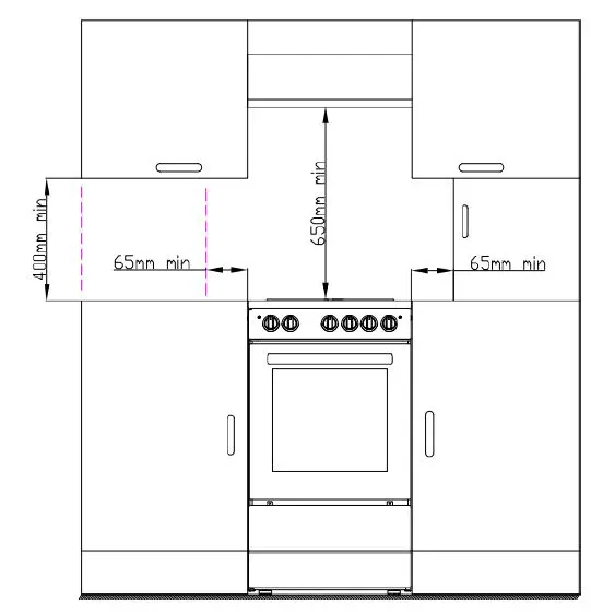 COOKOLOGY CDO600WH-BK 60cm Electric Double Oven-fig-4