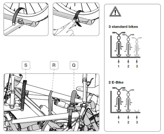 FIAMMA 02096-06A Carry Bike Ford Custom Deep Black - Fig16