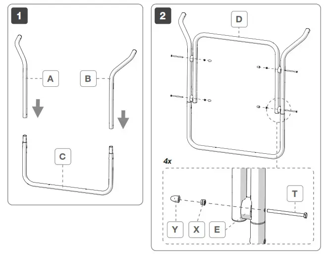 FIAMMA 02096-06A Carry Bike Ford Custom Deep Black - Fig3