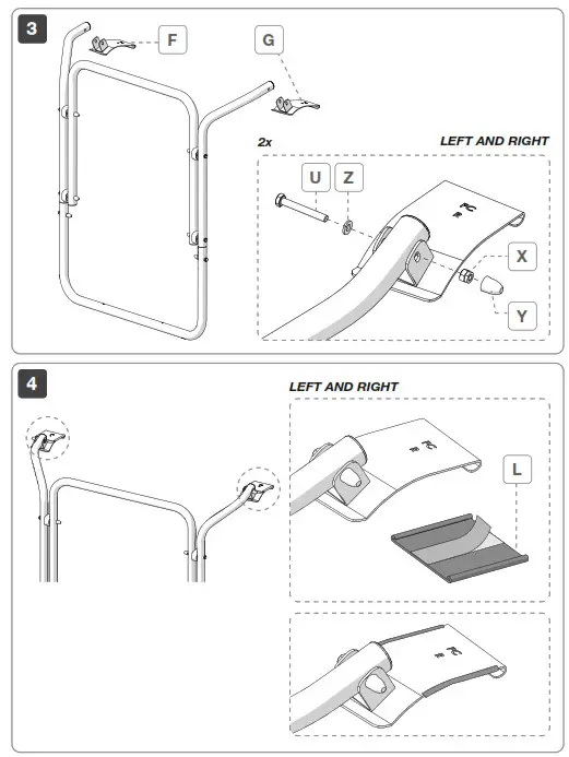 FIAMMA 02096-06A Carry Bike Ford Custom Deep Black - Fig4