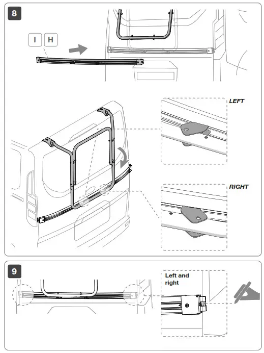 FIAMMA 02096-06A Carry Bike Ford Custom Deep Black - Fig6
