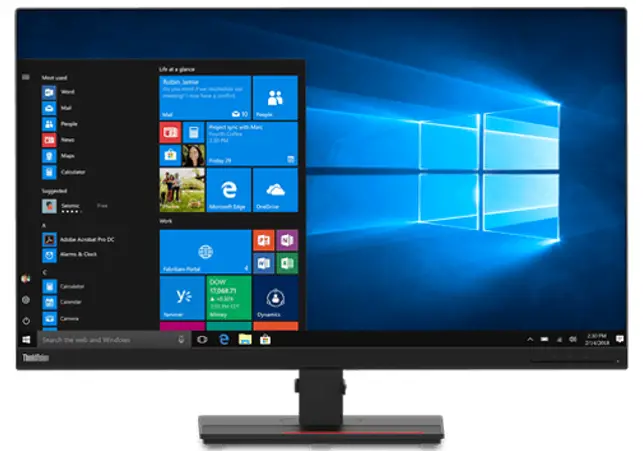 Lenovo ThinkVision T32P-30 32 Inch 4K UHD Monitor