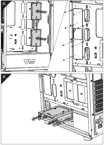 DLC 29 Full Mesh Luxury PC Chassis - fig 20