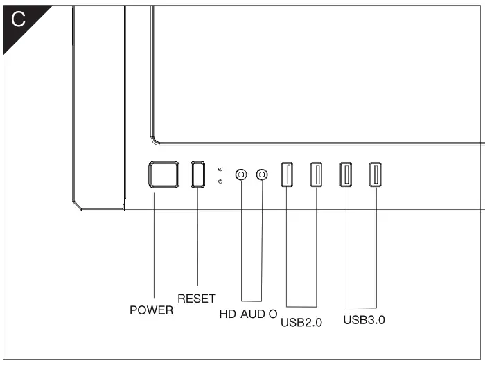 DLC 29 Full Mesh Luxury PC Chassis - fig 7