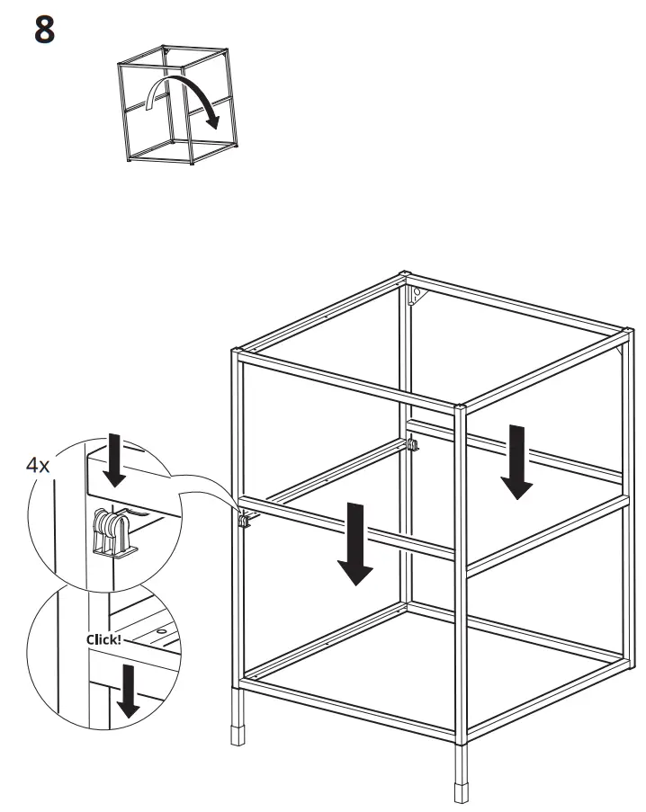 IKEA 10045514 ENHET Base FR w Shelves - fIG10