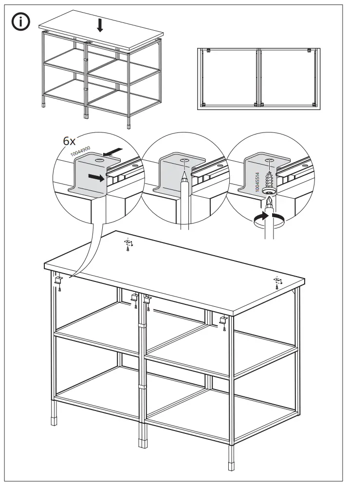 IKEA 10045514 ENHET Base FR w Shelves - fIG18