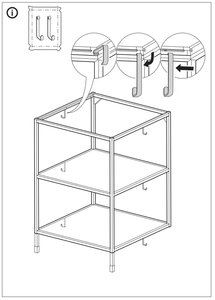 IKEA 10045514 ENHET Base FR w Shelves - fIG19