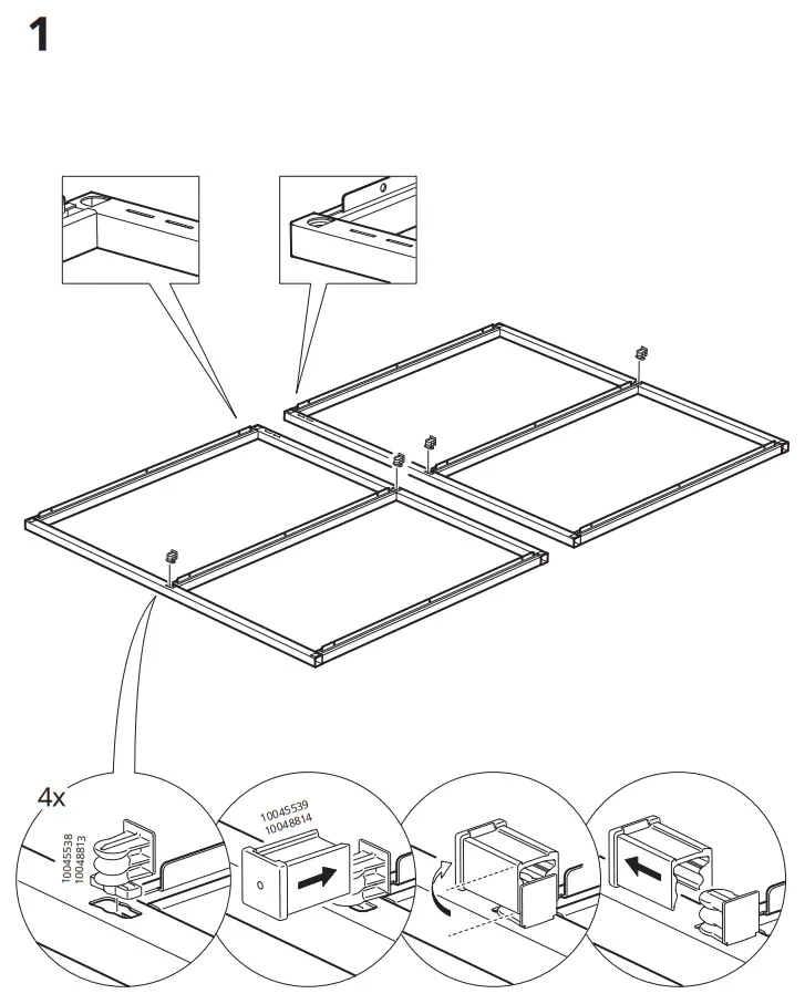 IKEA 10045514 ENHET Base FR w Shelves - fIG2