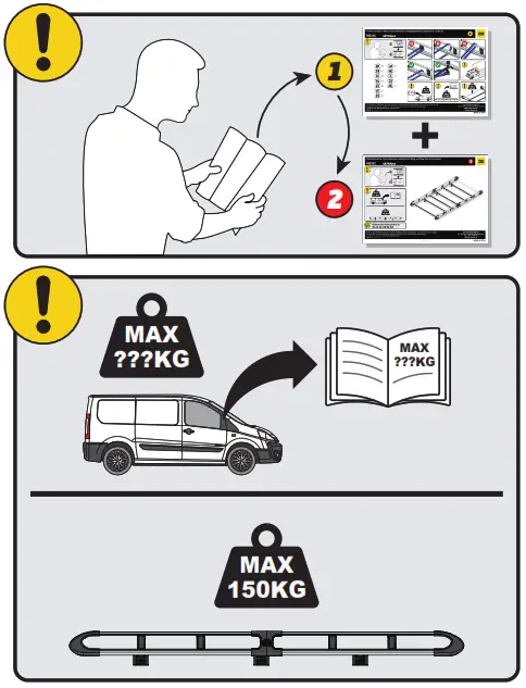 VAN GUARD IN8291 ULTI Rack Roof Rack - Figure1