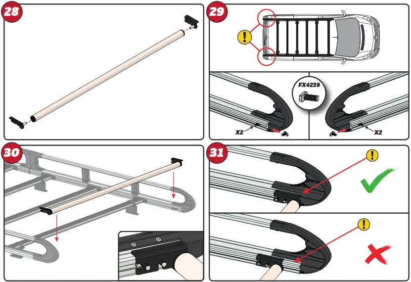 VAN GUARD IN8291 ULTI Rack Roof Rack - Figure12