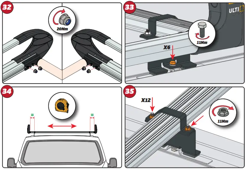 VAN GUARD IN8291 ULTI Rack Roof Rack - Figure13