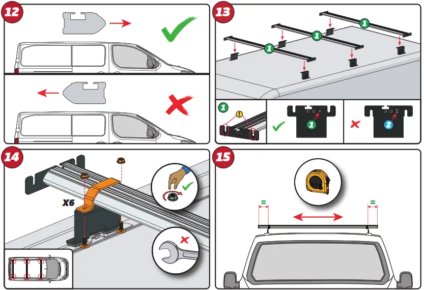 VAN GUARD IN8291 ULTI Rack Roof Rack - Figure8