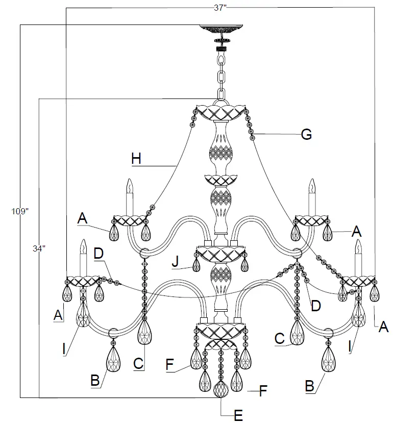 CRYSTORAMA-1139-CH-CL-MWP-Traditional-Crystal-16-Light-Crystal-Chandelier-fig-4