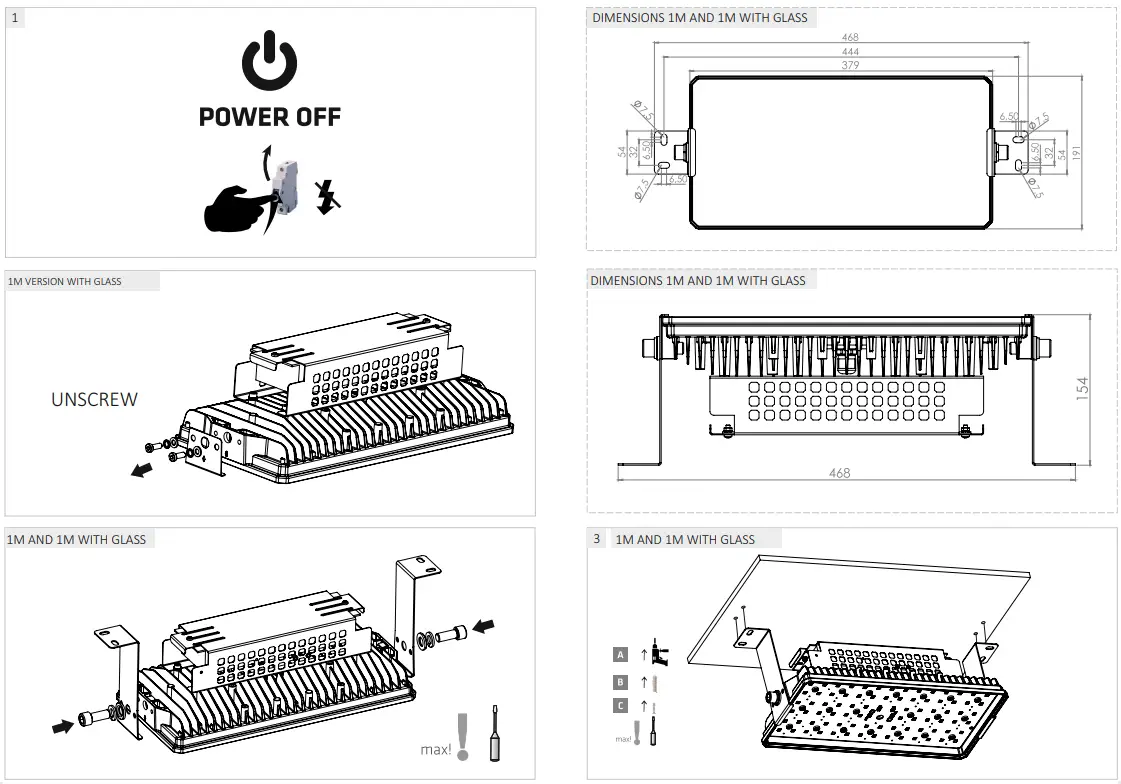 LENA LIGHTING 1M Factor HB NT LED Light - Figure 1