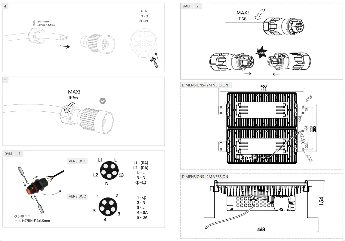 LENA LIGHTING 1M Factor HB NT LED Light - Figure 2