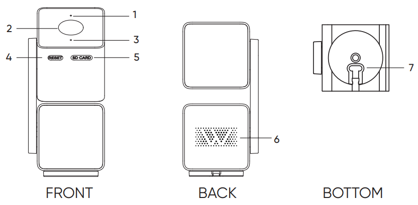 WYZECPAN3 Wired Indoor-Outdoor 1080P HD Home Security Camera