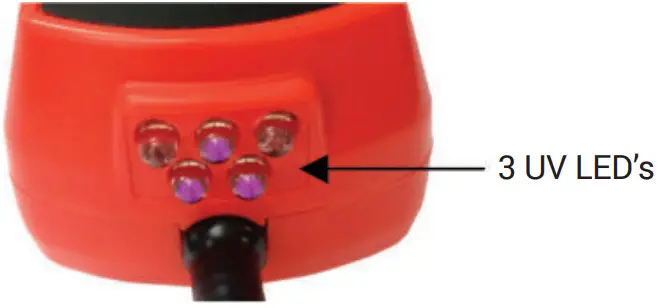 ROBINAIR LD7 Dual Mode Refrigerant Gas Leak Detector - Control Panel 4