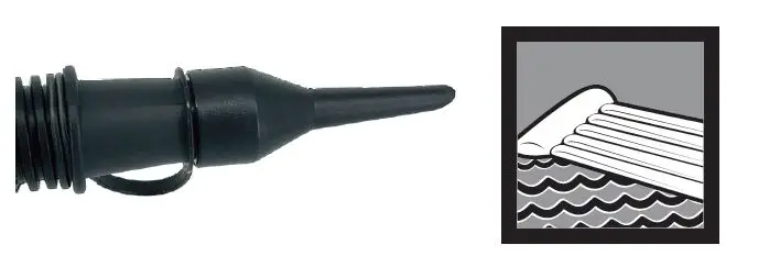 HUDSON PRO 23001 12V Vehicle Power Outlet Inflator-Deflator