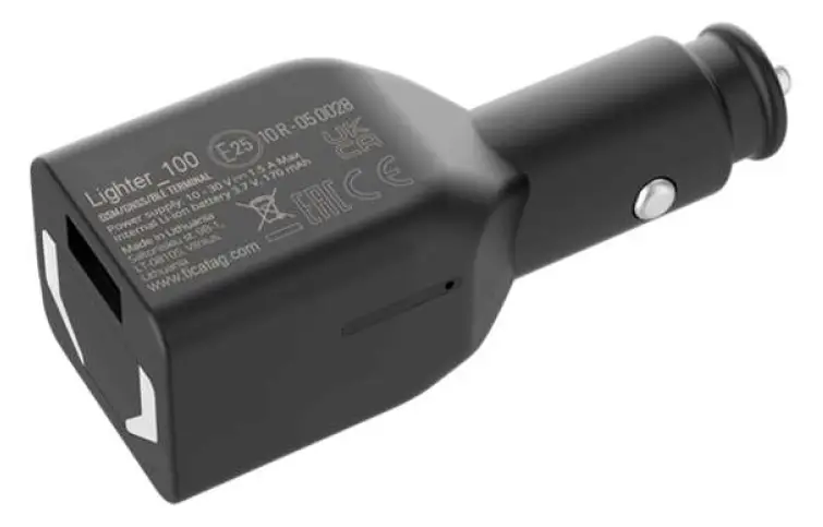 ticatag Lighter-100 Tracker on Cigar Lighter