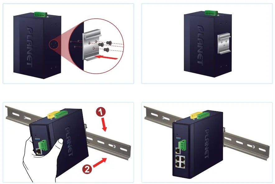 PLANET Technology LN1130 LN1140 Industrial IP30 LoRa Node Controller - fig 3