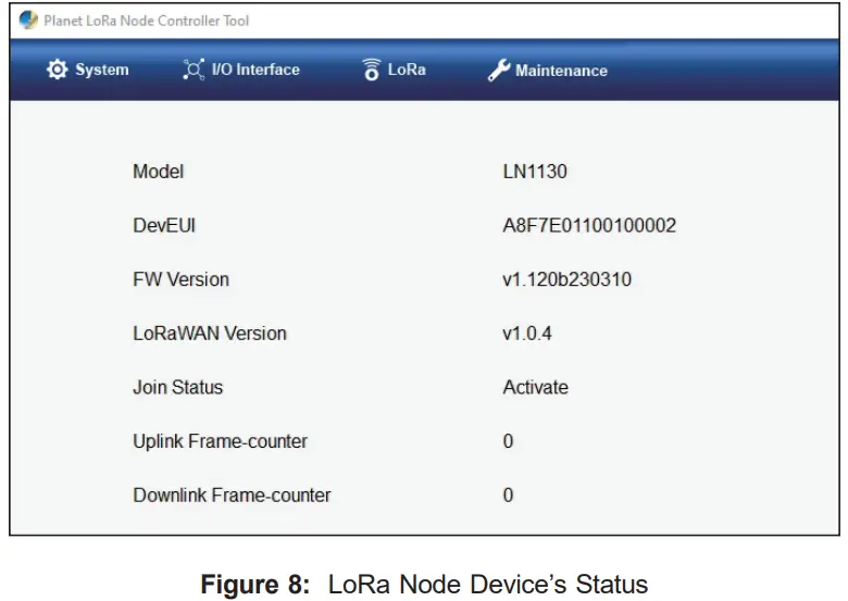 PLANET Technology LN1130 LN1140 Industrial IP30 LoRa Node Controller - fig 8