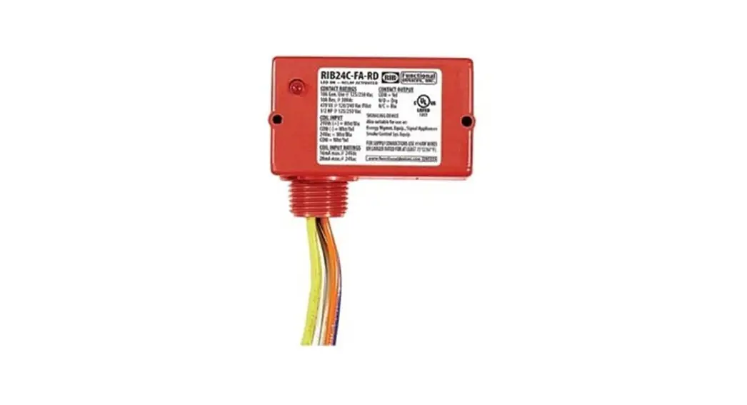 Functional Devices Rib24c-fa Fire Alarm Relay Owner's Manual Functional Devices Rib24c-fa Fire Alarm Relay Owner's Manual