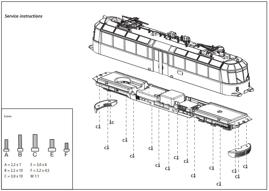 Service instructions