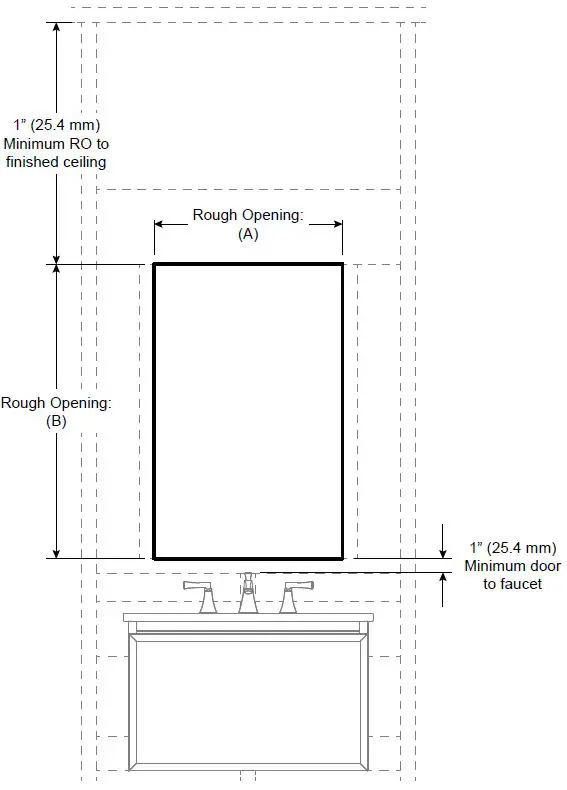 robern-CC2034D4RC84SC-Round-Corner-Metal-Mirrored-Medicine-Cabinet-FIG 12