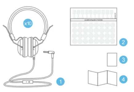 AILIHEN HD850 Classroom Headphones - Overvew