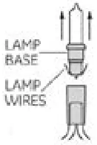 GE 71241 19L 11 Inch Silver Glittered Snowflake Tree Top - Bulb replacement