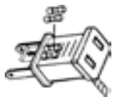 GE 71241 19L 11 Inch Silver Glittered Snowflake Tree Top - Figure