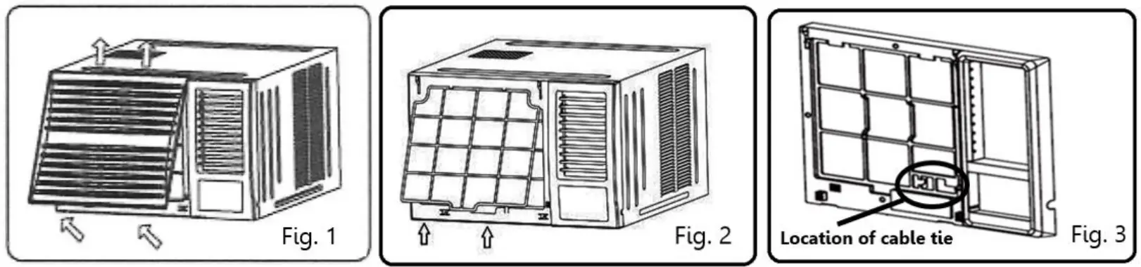 Hitachi R410A Window Air Conditioner Inverter Cooling - FIG 13