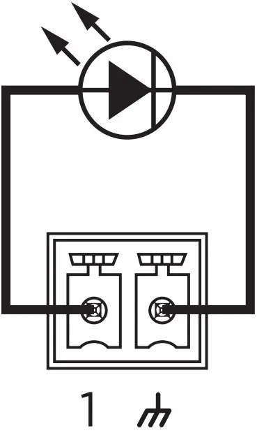 Control output connections