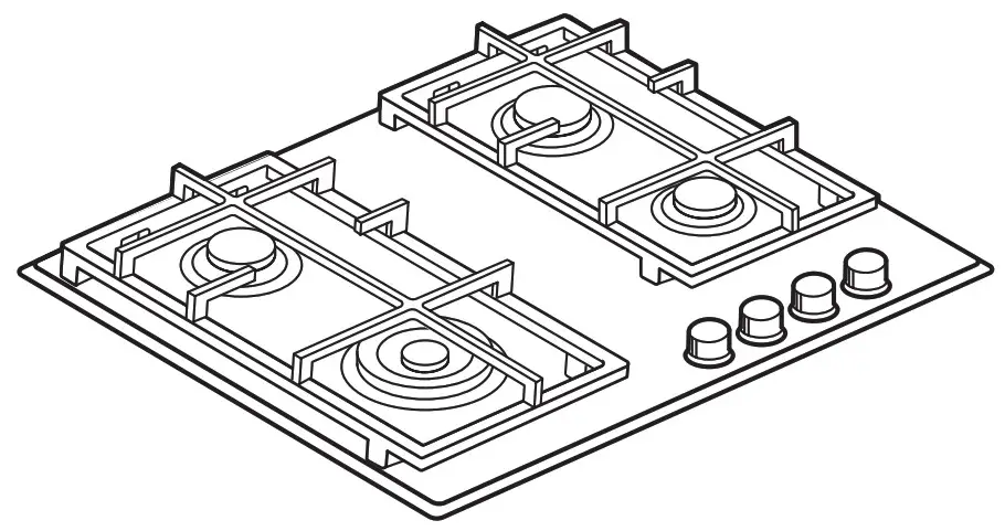IKEA 305.234.46 VASASTAN Gas
