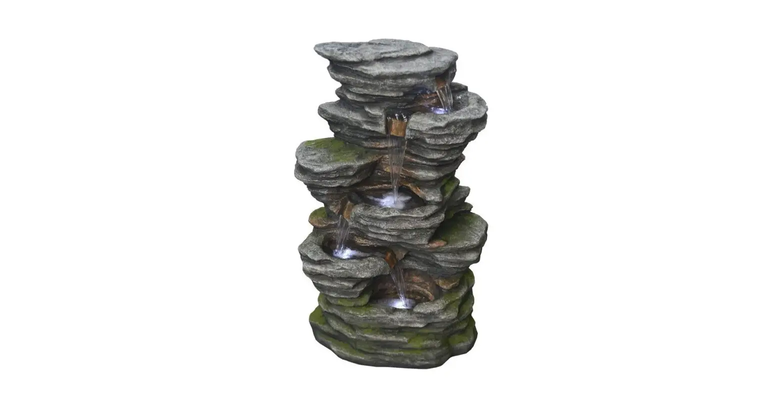 Style Selections Y95805 Led Lighted Cascading Rock Fountain Instruction Manual Style Selections Y95805 Led Lighted Cascading Rock Fountain Instruction Manual