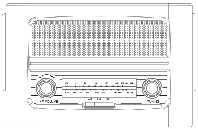 Fuse AUDIO CR 077W Multifunctional Radio