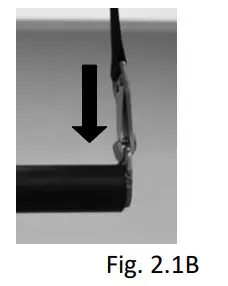 Mounted of Luna/400 ceiling hoist