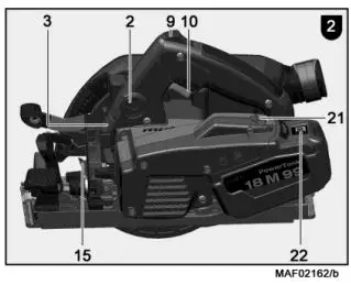 maFell-K-55-18M-bl-PortableCircular-Saw-fig-2