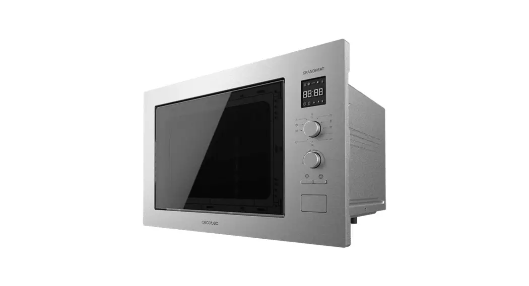 Cecotec Grandheat 2550 Built-in Steel Microwave Instruction Manual