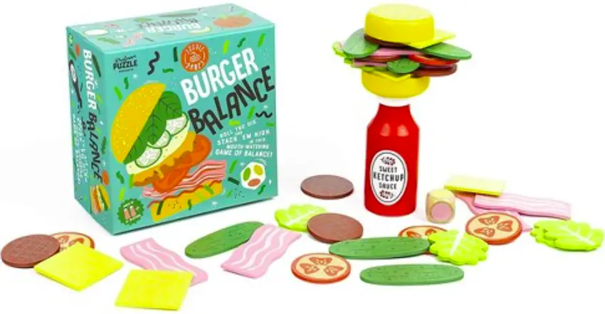 Pofessor Puzzle Burger Balance Tacking Game