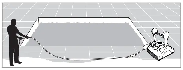 Maytronics Dolphin CLX TCX Robotic Pool Cleaner Swash - Unwind the cable