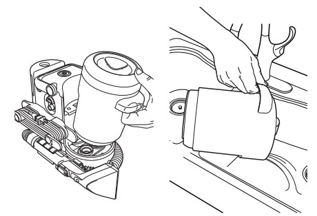 Dirt Devil 961152280 Portable Spot Cleaner - tank